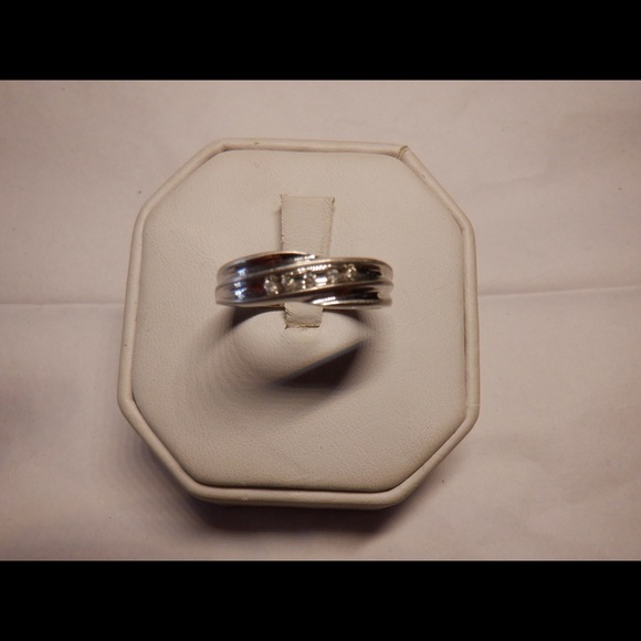 Other - 10k white gold diamonds wedding band